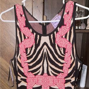 Herve Leger mid lengths dress